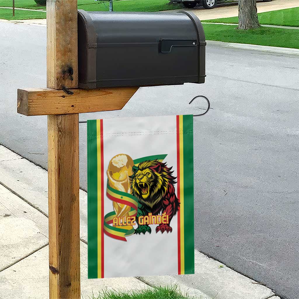 Senegal WC26 Future Champions Garden Flag Lions de la Teranga Allez Gainde