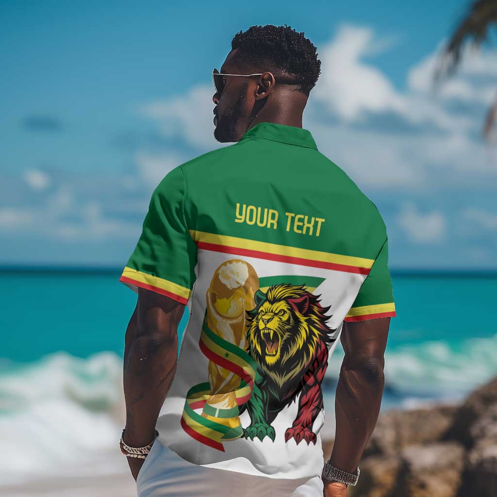 Personalized Senegal WC26 Future Champions Hawaiian Shirt Lions de la Teranga Allez Gainde