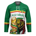 Personalized Senegal WC26 Future Champions Hockey Jersey Lions de la Teranga Allez Gainde