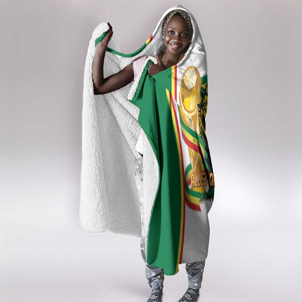 Senegal WC26 Future Champions Hooded Blanket Lions de la Teranga Allez Gainde
