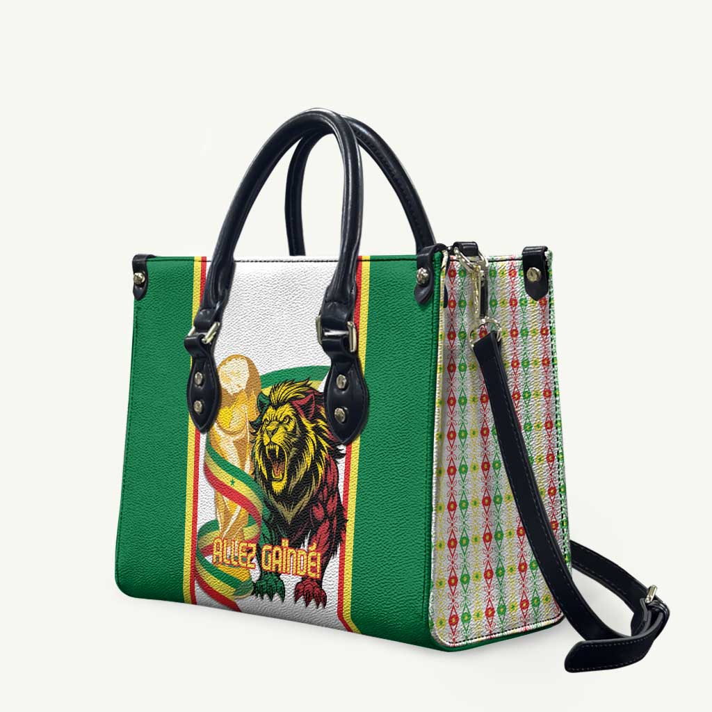 Senegal WC26 Future Champions Leather Bag Lions de la Teranga Allez Gainde