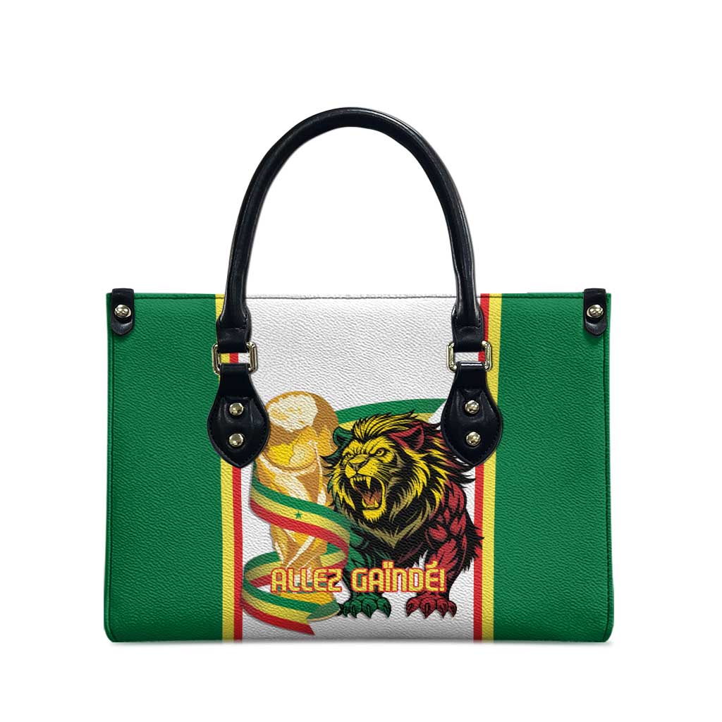 Senegal WC26 Future Champions Leather Bag Lions de la Teranga Allez Gainde