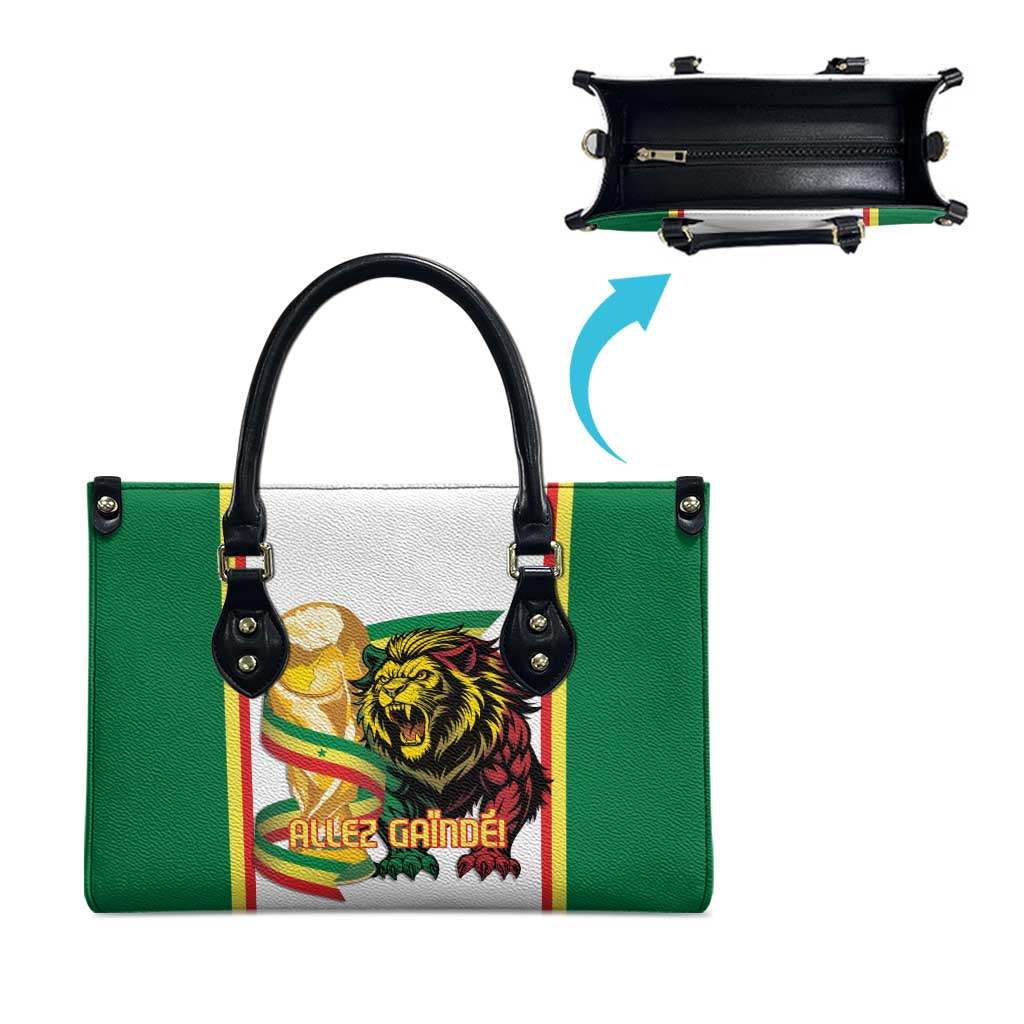 Senegal WC26 Future Champions Leather Bag Lions de la Teranga Allez Gainde