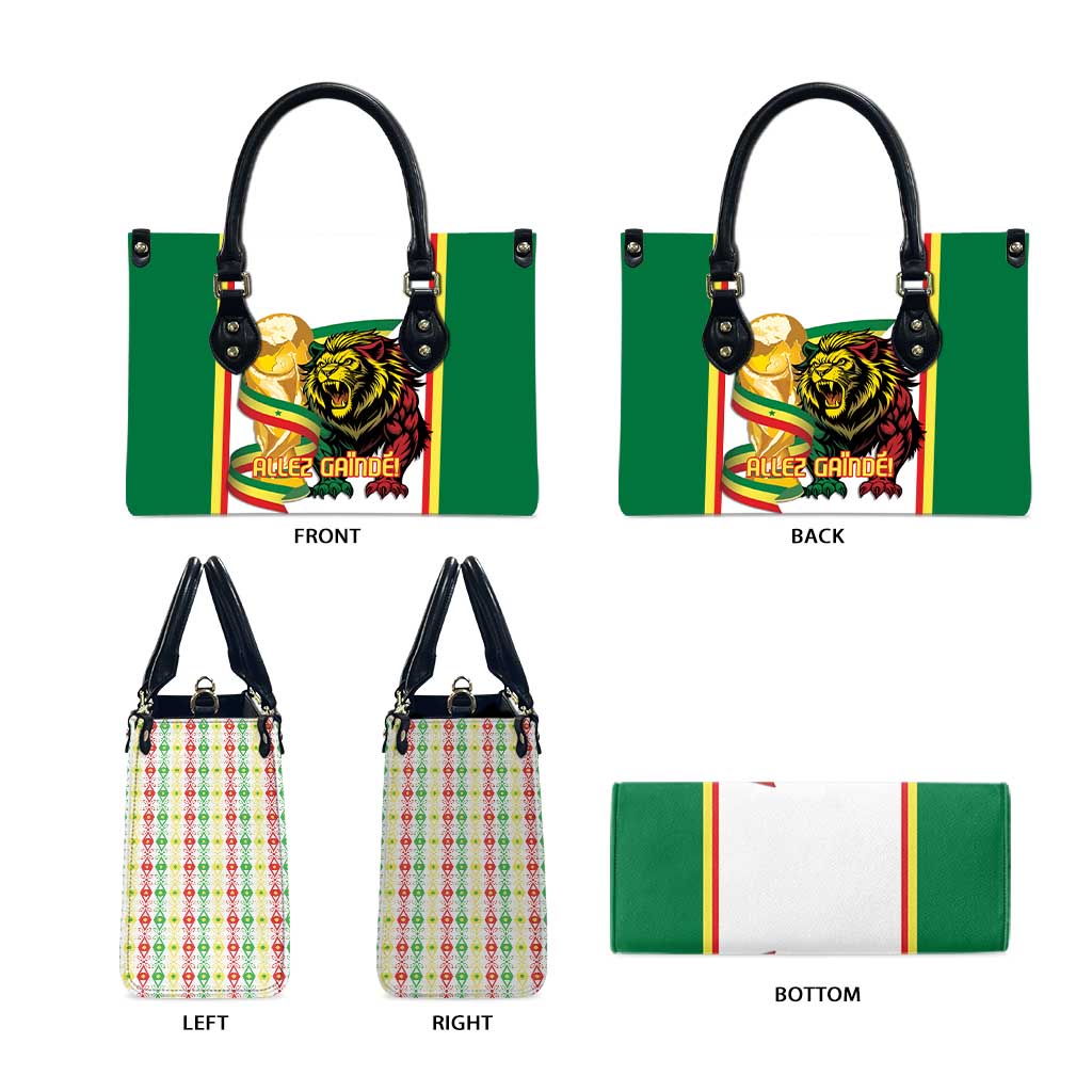 Senegal WC26 Future Champions Leather Bag Lions de la Teranga Allez Gainde