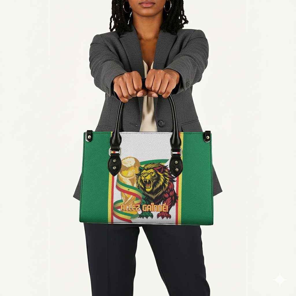 Senegal WC26 Future Champions Leather Bag Lions de la Teranga Allez Gainde