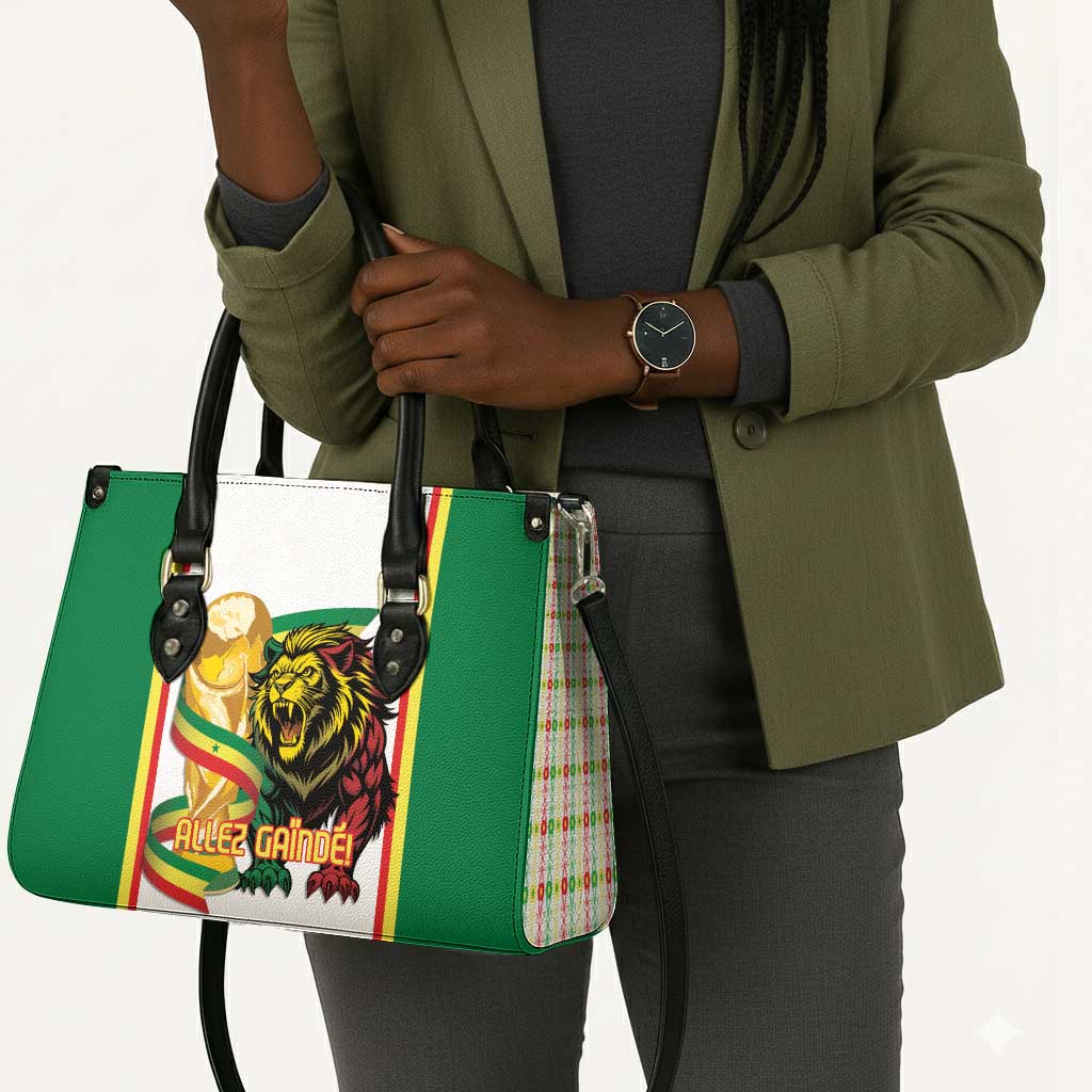 Senegal WC26 Future Champions Leather Bag Lions de la Teranga Allez Gainde