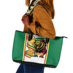 Senegal WC26 Future Champions Leather Tote Bag Lions de la Teranga Allez Gainde