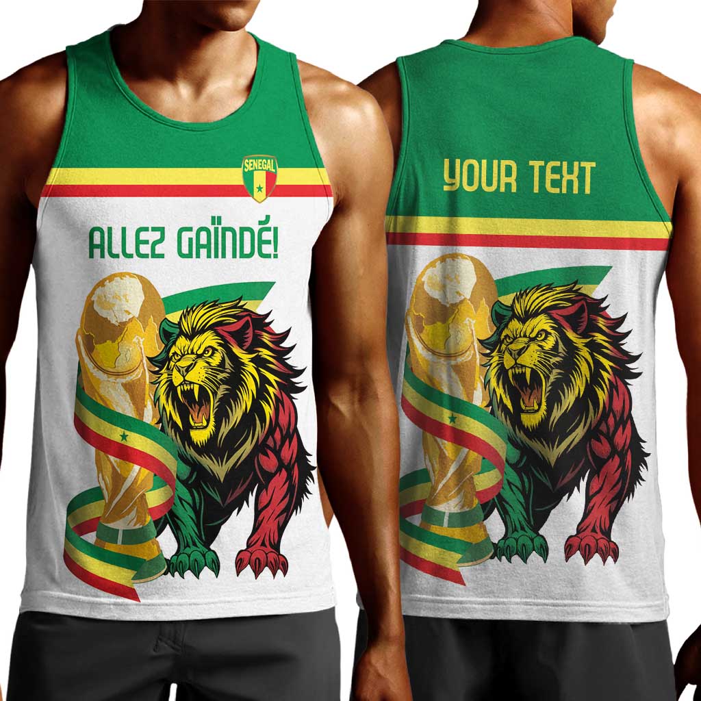 Personalized Senegal WC26 Future Champions Men Tank Top Lions de la Teranga Allez Gainde