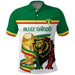 Personalized Senegal WC26 Future Champions Polo Shirt Lions de la Teranga Allez Gainde