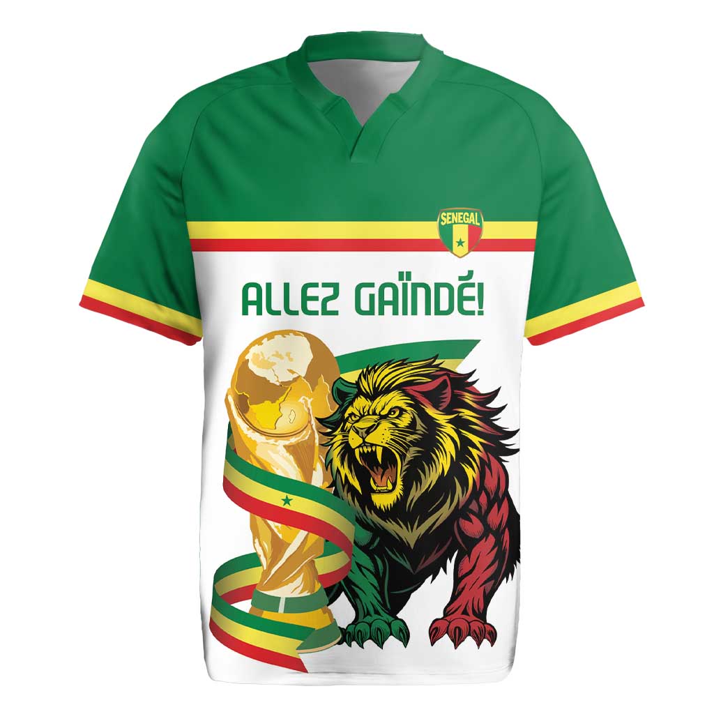 Personalized Senegal WC26 Future Champions Rugby Jersey Lions de la Teranga Allez Gainde
