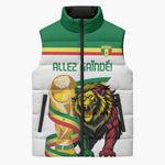 Personalized Senegal WC26 Future Champions Sleeveless Puffer Jacket Lions de la Teranga Allez Gainde