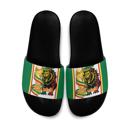 Senegal WC26 Future Champions Slide Sandals Lions de la Teranga Allez Gainde