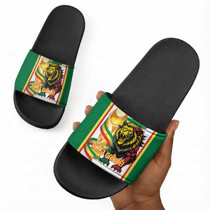 Senegal WC26 Future Champions Slide Sandals Lions de la Teranga Allez Gainde