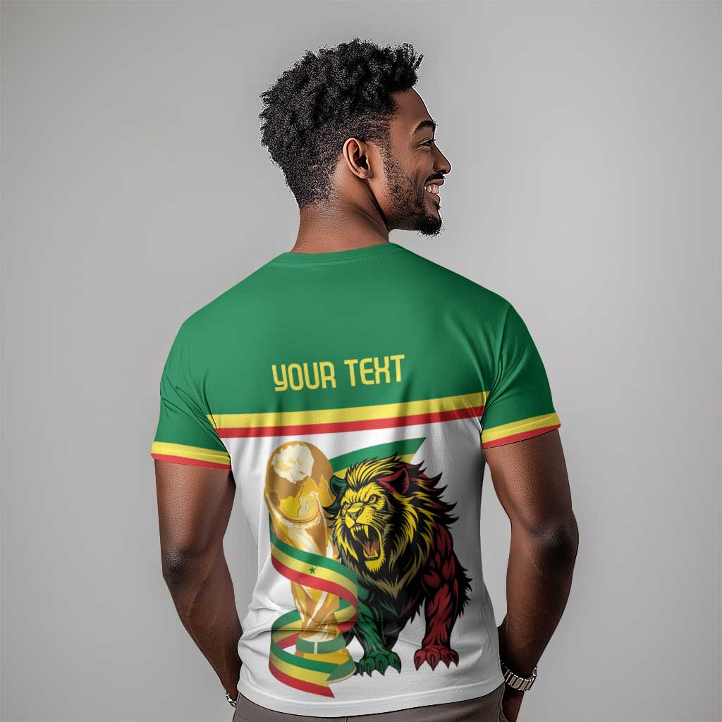 Personalized Senegal WC26 Future Champions T shirt Lions de la Teranga Allez Gainde