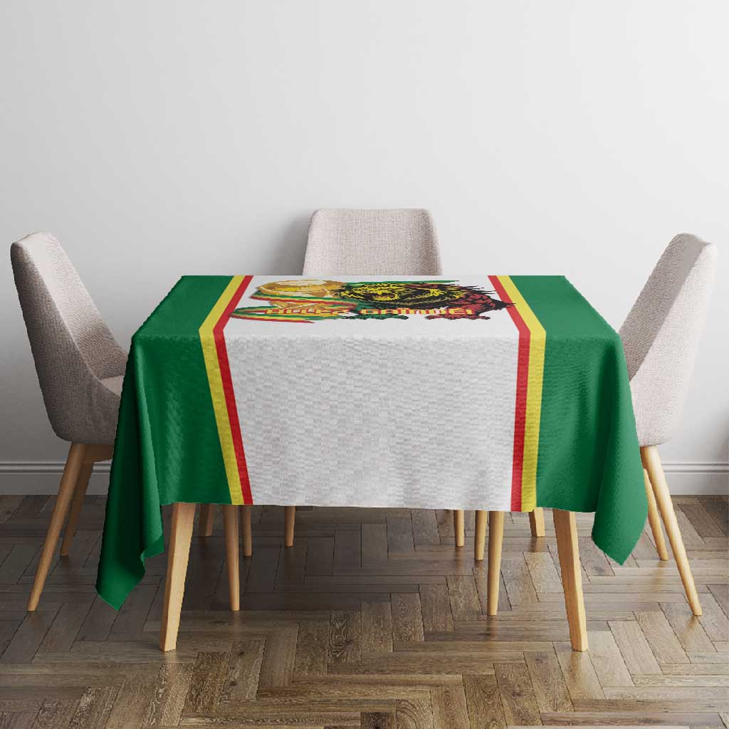 Senegal WC26 Future Champions Tablecloth Lions de la Teranga Allez Gainde