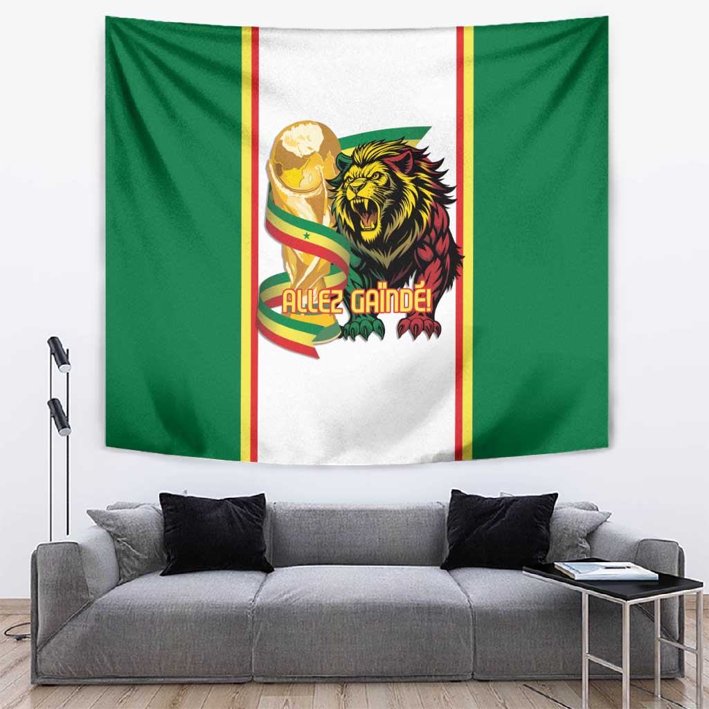 Senegal WC26 Future Champions Tapestry Lions de la Teranga Allez Gainde