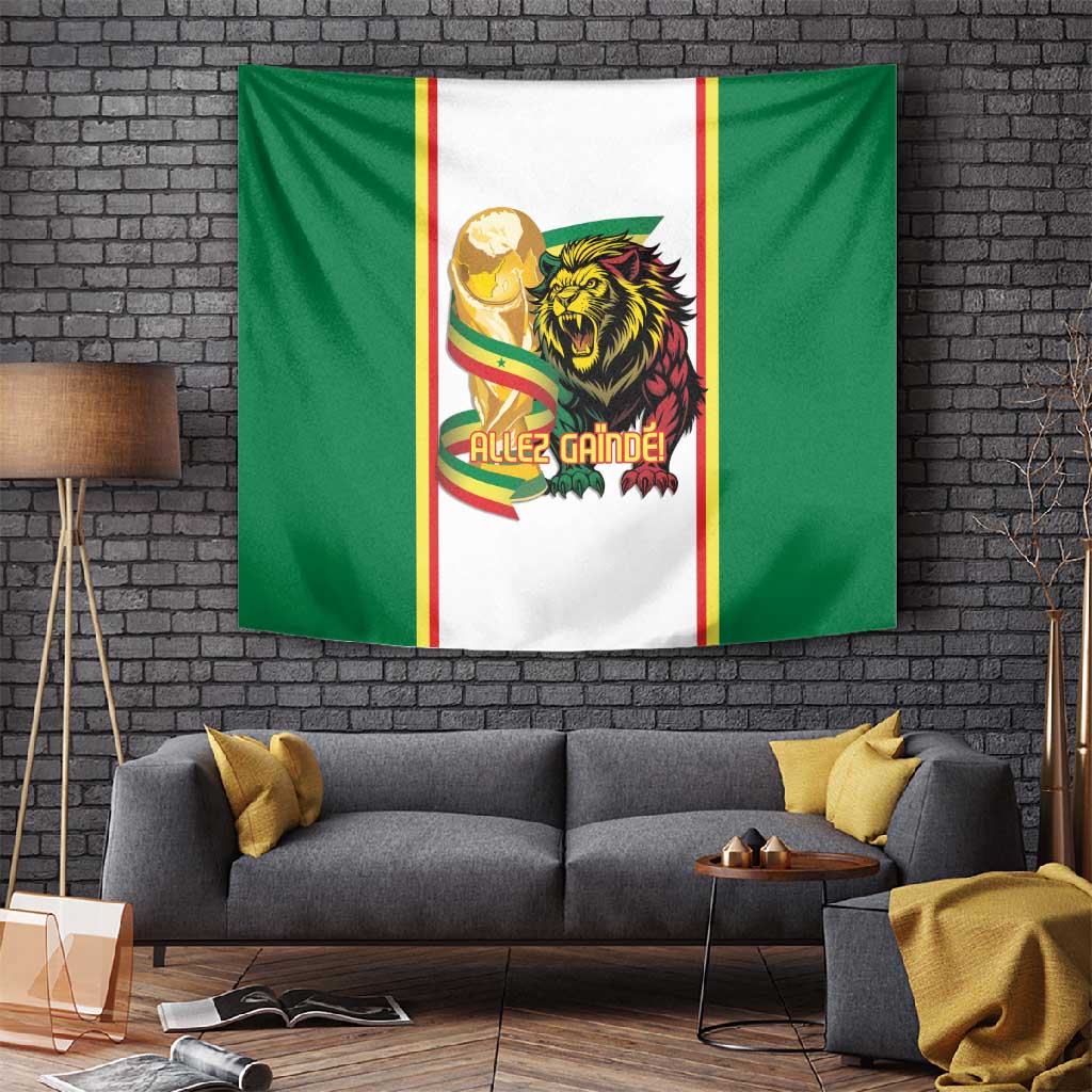 Senegal WC26 Future Champions Tapestry Lions de la Teranga Allez Gainde
