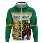 Personalized Senegal WC26 Future Champions Zip Hoodie Lions de la Teranga Allez Gainde