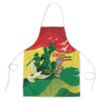 Personalized Senegal Independence Day Apron African Renaissance Monument