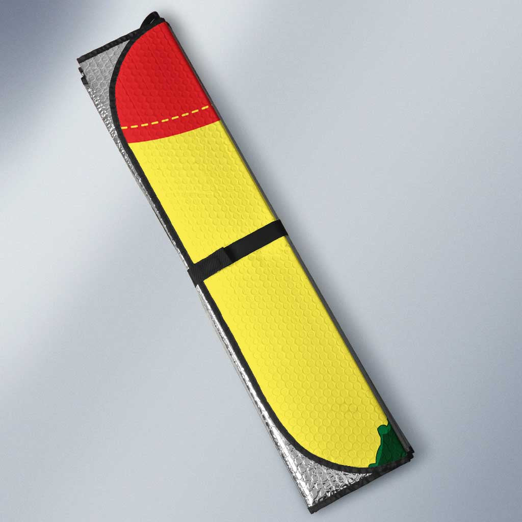 Personalized Senegal Independence Day Auto Sun Shade African Renaissance Monument