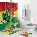 Personalized Senegal Independence Day Bathroom Set African Renaissance Monument