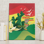 Personalized Senegal Independence Day Canvas Wall Art African Renaissance Monument