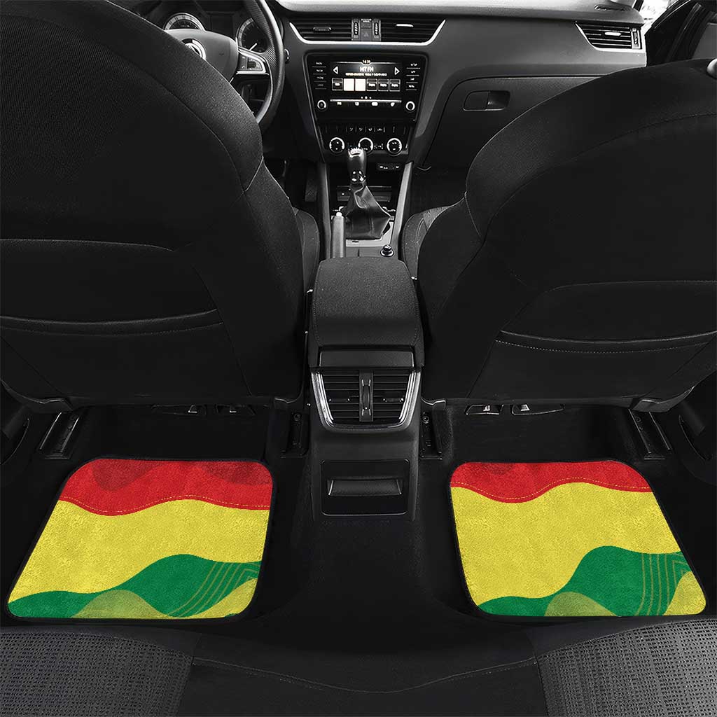 Personalized Senegal Independence Day Car Mats African Renaissance Monument