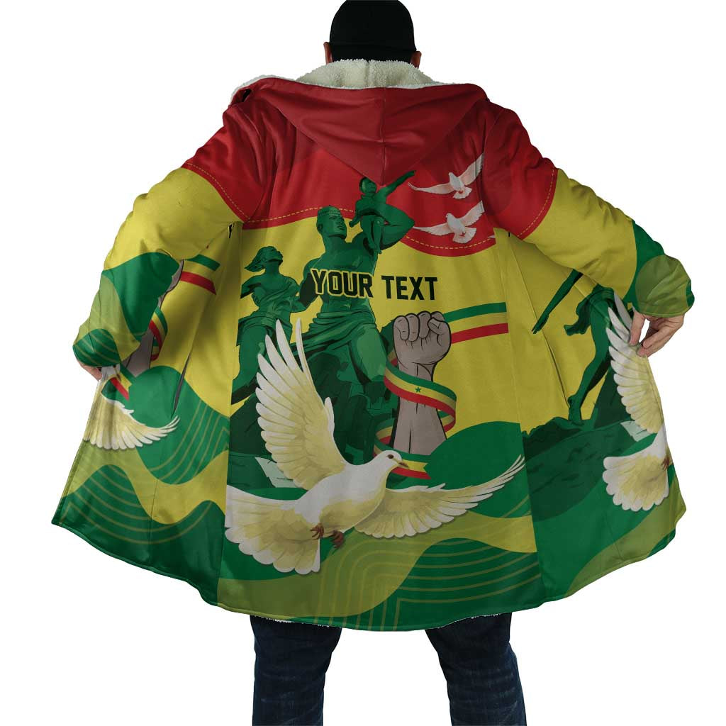 Personalized Senegal Independence Day Cloak African Renaissance Monument