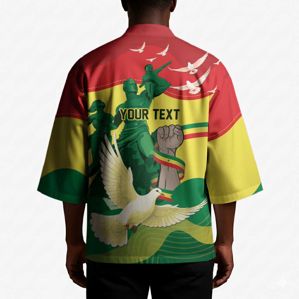 Personalized Senegal Independence Day Kimono African Renaissance Monument