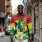 Personalized Senegal Independence Day Long Sleeve Button Shirt African Renaissance Monument