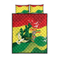 Personalized Senegal Independence Day Quilt Bed Set African Renaissance Monument
