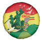 Personalized Senegal Independence Day Spare Tire Cover African Renaissance Monument