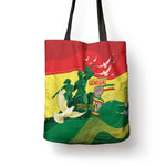 Personalized Senegal Independence Day Tote Bag African Renaissance Monument