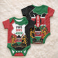 Kenya 254 Baby Onesie Kenyan Flag Map Double Lion Shield