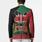 Kenya 254 Blazer Kenyan Flag Map Double Lion Shield