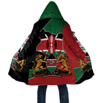Kenya 254 Cloak Kenyan Flag Map Double Lion Shield