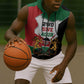 Kenya 254 Sleeveless Zip Hoodie Kenyan Flag Map Double Lion Shield - African Pride