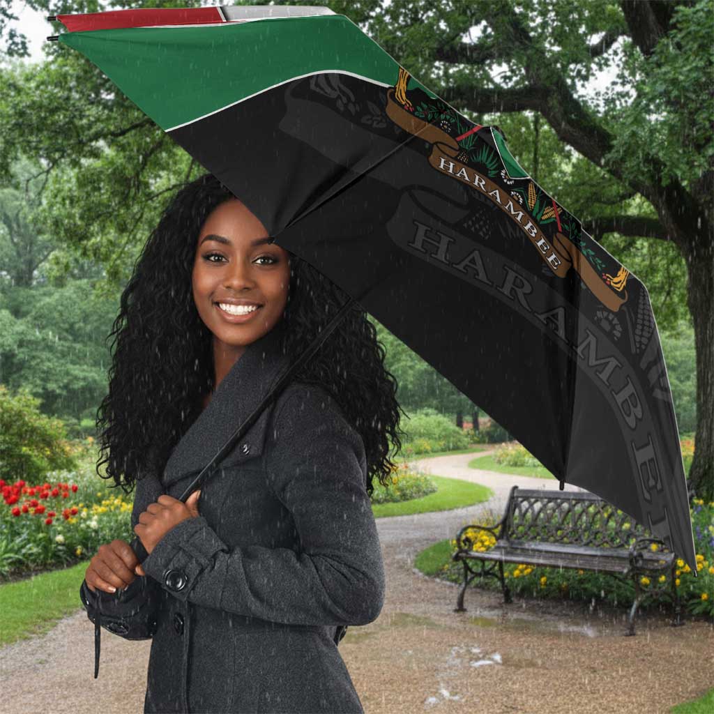 Kenya 254 Umbrella Kenyan Flag Map Double Lion Shield