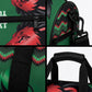 Custom Cricket Africa Kenya Duffle Bag Green Lion Head Kenyan Pattern