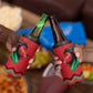 Custom Cricket Africa Kenya 4 in 1 Can Cooler Tumbler Red Lion Head with Kenyan Pattern - African Pride