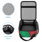 Personalized Kenya Maasai Shield Lunch Bag Green Red Kenyan Lion Half Style