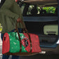 Personalized Kenya Maasai Shield Travel Bag Green Red Kenyan Lion Half Style