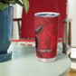 Personalized Kenya Maasai Shield Tumbler Cup Green Red Kenyan Lion Half Style - African Pride