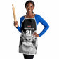 Custom Rugby Africa Kenya Apron Black Kenyan 22-23 Motif