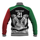 Custom Rugby Africa Kenya Baseball Jacket Black Kenyan 22-23 Motif - African Pride