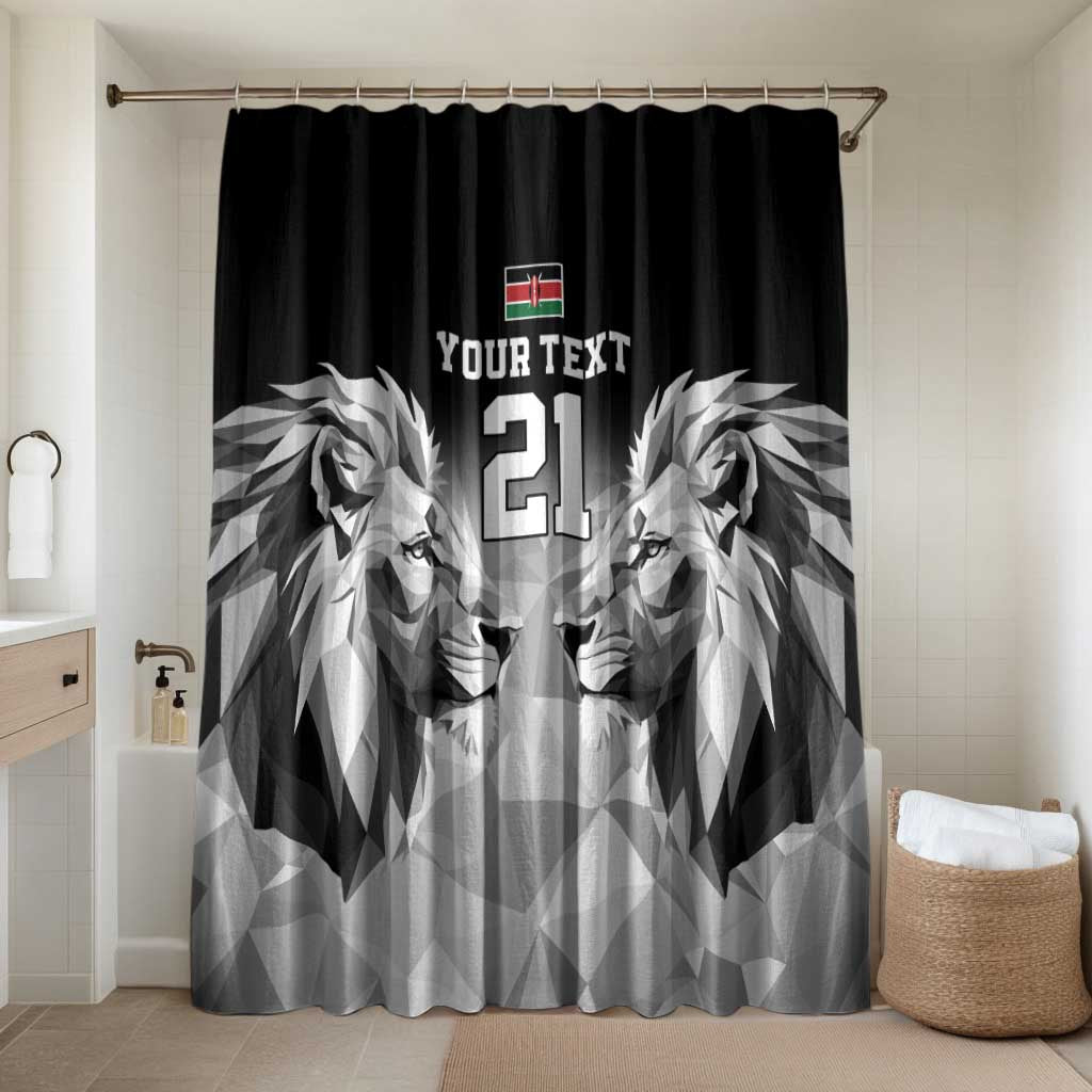 Custom Rugby Africa Kenya Bathroom Set Black Kenyan 22-23 Motif