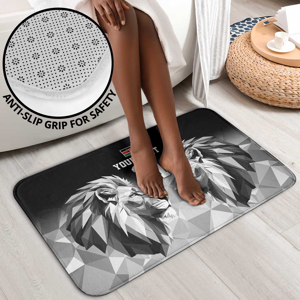 Custom Rugby Africa Kenya Bathroom Set Black Kenyan 22-23 Motif