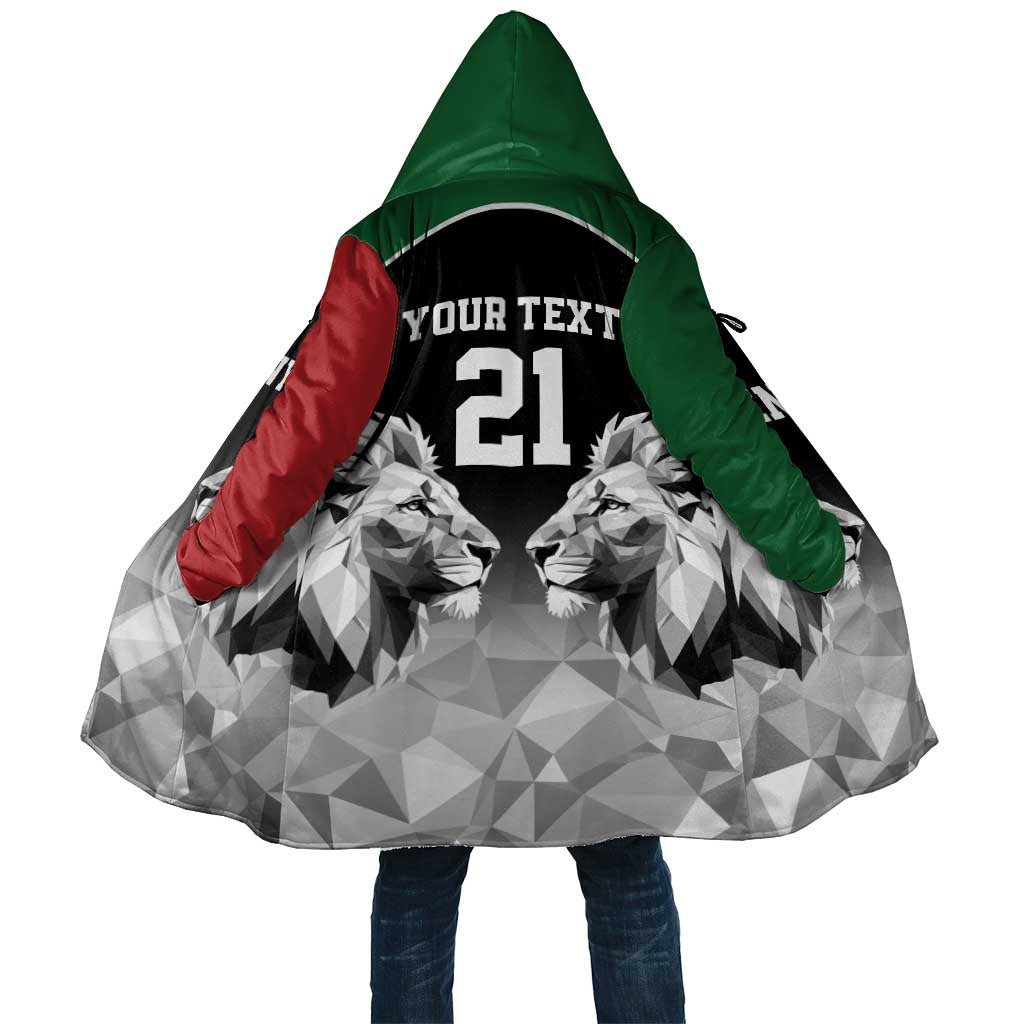 Custom Rugby Africa Kenya Cloak Black Kenyan 22-23 Motif