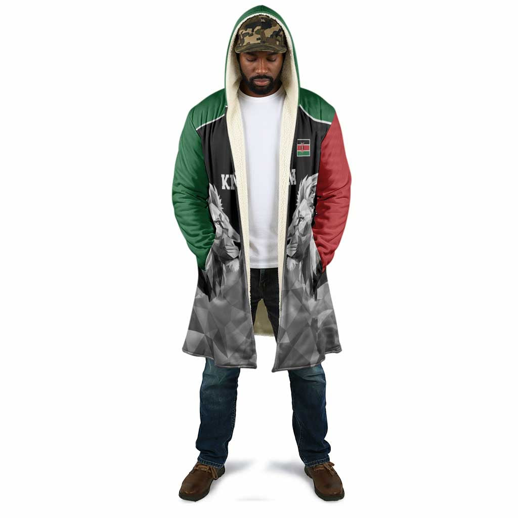 Custom Rugby Africa Kenya Cloak Black Kenyan 22-23 Motif