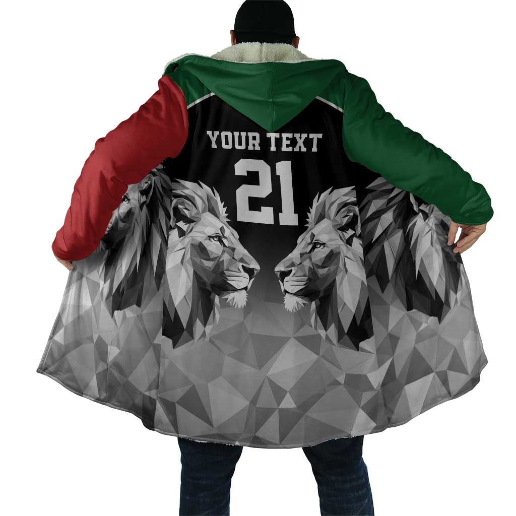 Custom Rugby Africa Kenya Cloak Black Kenyan 22-23 Motif
